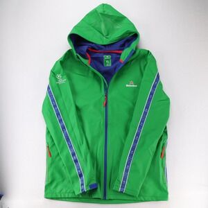 Heineken UEFA Champions League Mens XL Green Hooded Softshell Jacket Full Zip